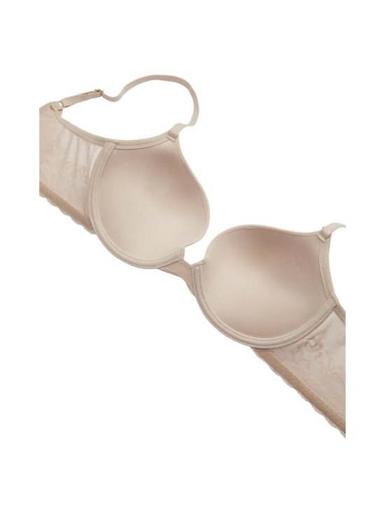 🆕Natori Sheer Glamour Push-Up Underwire T-Shirt Bra 34DD Beige #727252 - Picture 7 of 11